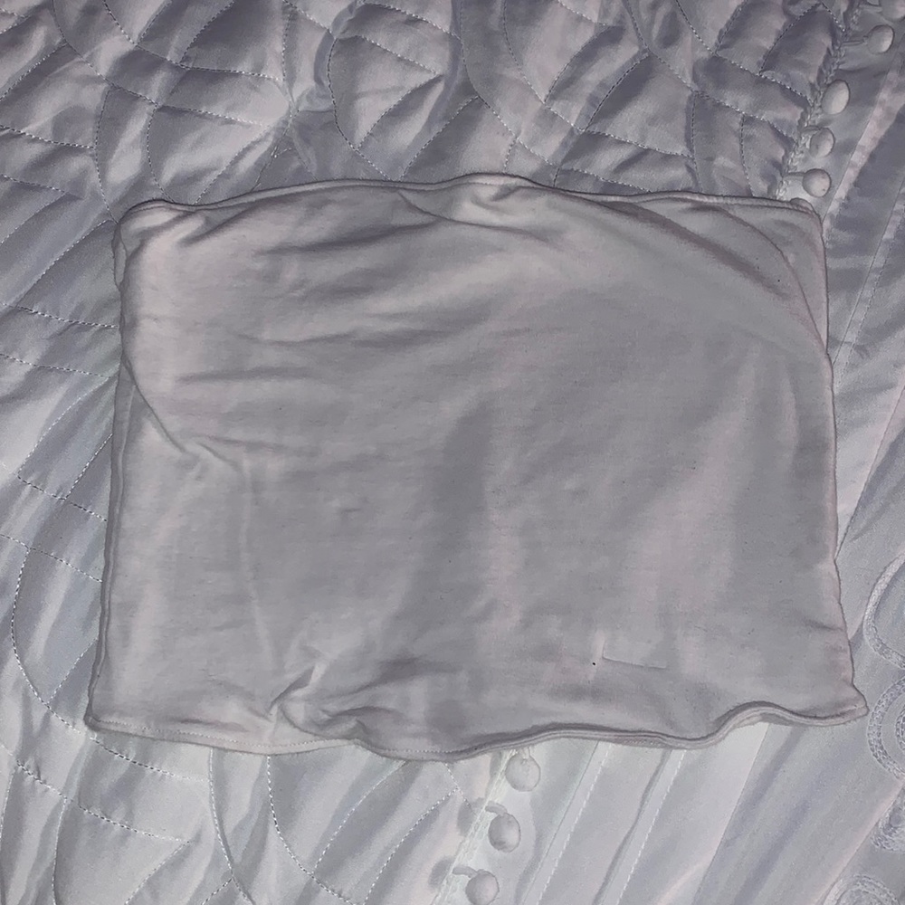 slightly worn tube top - hollister